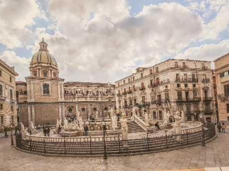La Rosa Dei Venti " Maestrale " Apartment Palermo Luaran gambar